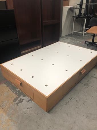 Wooden Trundle Bed/ Bed Frame 1
