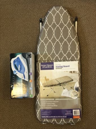 New Ironing Board & Iron 1