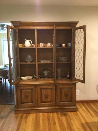 Vintage Drexel China Cabinet 2