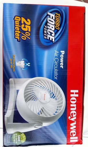 Honeywell silent table top fan 3