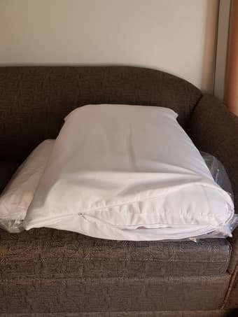2 Beautyrest pillows for sale - with pillow cover 2