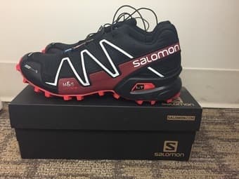Salomon Spidecross 3 CS Trail Running Shoe / size 7.5 women 1