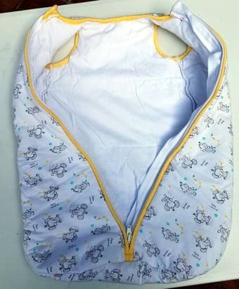 Baby sleeping bag, soft cotton 3