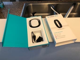 Lightly Used Fitbit Alta - Small, Silver/Black 1