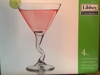 Shaker set & Z-stem Martini Glass set 3