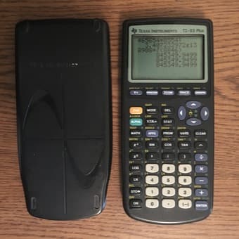 TI 83 Plus graphing calculator 1