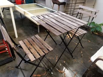 [Palo Alto] sale for tables and chairs 1