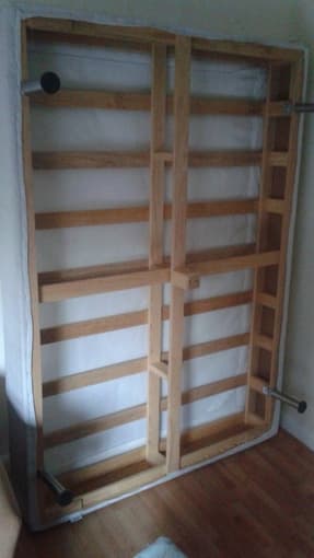 Queen sized frame and box spring 2