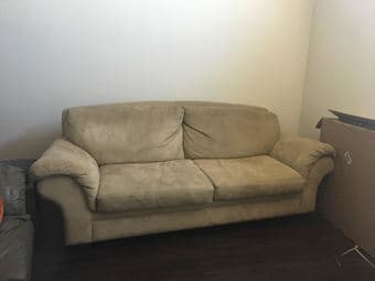 Two Couches for sale $60 for each, $100 for both, OBO 2