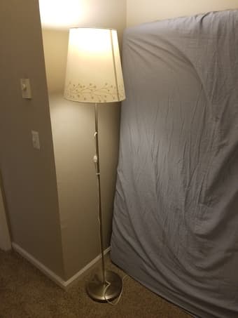 2 standing lamps, sold separately or together 2