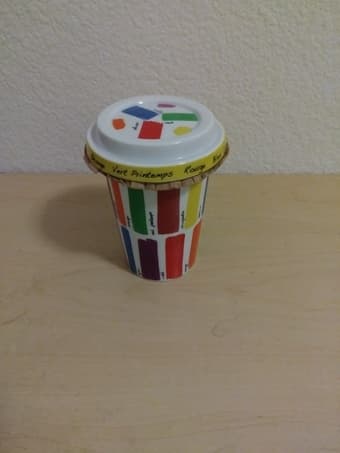 Ceramic coffee take away tumbler 2