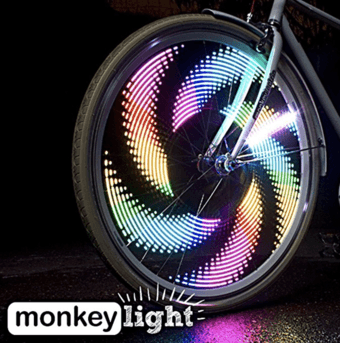 Programmable bike wheel light 1