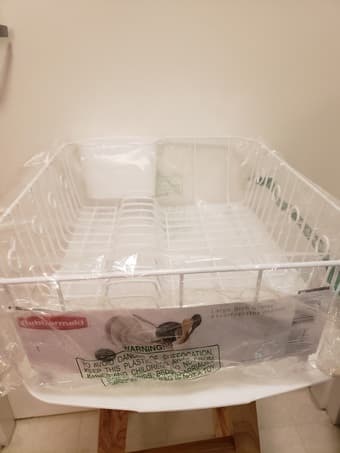 Rubbermaid dish rack drainer and drain board 1