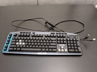 Logitech G710 Blue Mechanical Gaming Keyboard with Cherry MX Blue 1