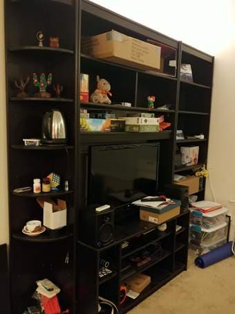 Bookshelves/Entertainment Center 2