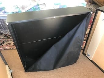 storage under bed, sliding with cover 2