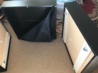 storage under bed, sliding with cover 3