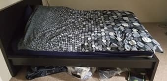 IKEA BED FRAME and MATTRESS 3