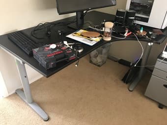 Bekant/Gallant Desk RIGHT HAND Corner desk 1