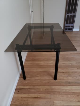 Dark Glass Table 2