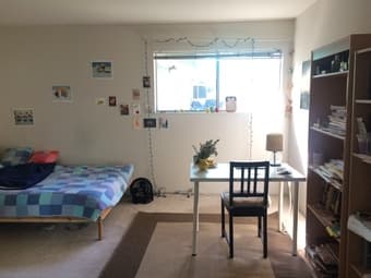 Spacious, quiet master bedroom quick bikeride from campus: Nov + Dec 1