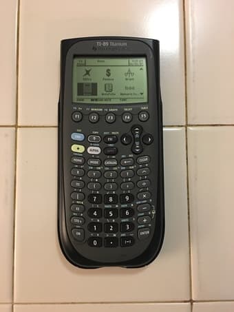 TI89 Calculator 1
