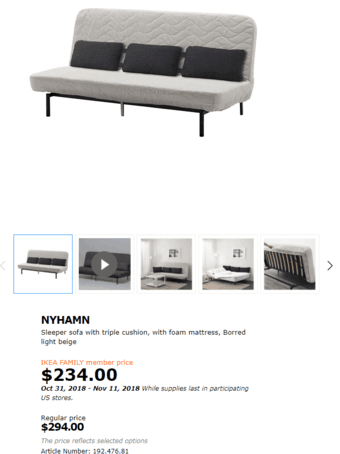 sleeper sofa 2