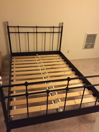 IKEA BED FRAME and MATTRESS 3