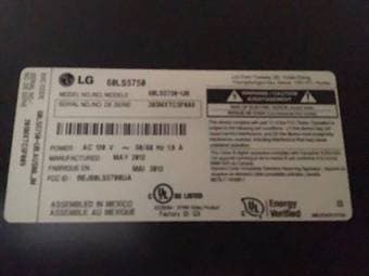 LG 50" TV 3