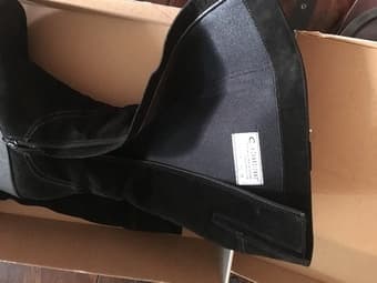 C La Canadience black boot size 8.5 3
