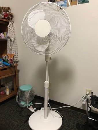 3 Speed Oscillating Standing Fan 1