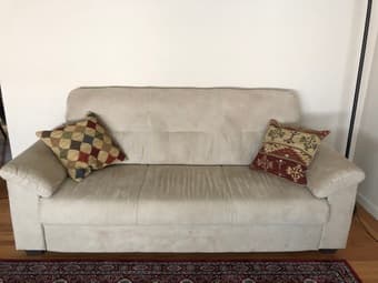 Ivory couch / sofa for sale 2