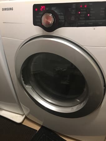 Front loading dryer 1