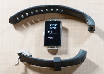 Fitbit Charge 2 Heart Rate Fitness Wristband (Black, Small) 1