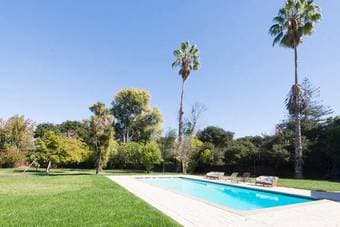550 Square Room w/  Panoramic Floor to Ceiling Views of 1+ Acre Estate 2
