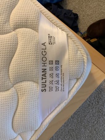 Ikea Malm Queen Bed Frame + Mattress 2