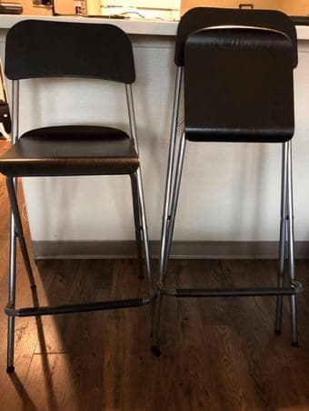 folding high stool 1