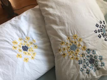 Queen Down Comforter+ Linen Sets+Pillow+Travel Pillow 1
