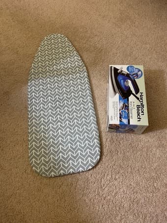 steam iron and board 1