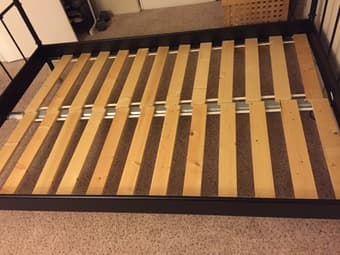 IKEA BED FRAME and MATTRESS (Double size) 3
