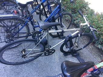 Famale and male bikes with Kryptonite locks for sale 3