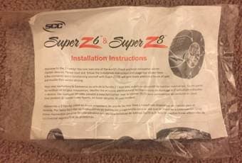 Brand new snow tire chains, set of 2 3
