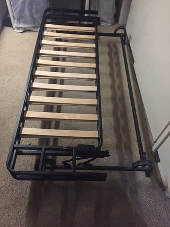 Foldable Queen-Size Bed Fram On Sale 3