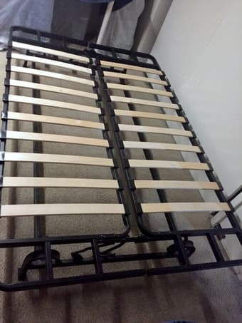 Foldable Queen size Bed Frame on sale 1