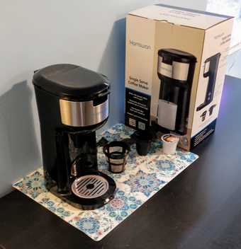 Single serve coffee maker Hamswan 2