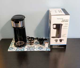 Single serve coffee maker Hamswan 3
