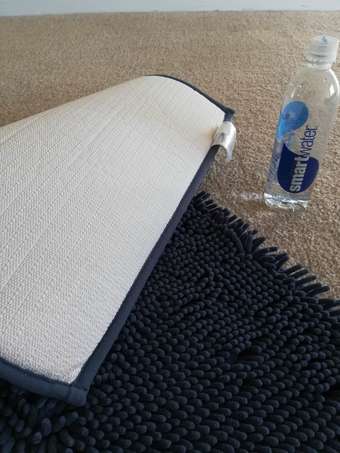 NEW microfiber memory foam bath mat 1