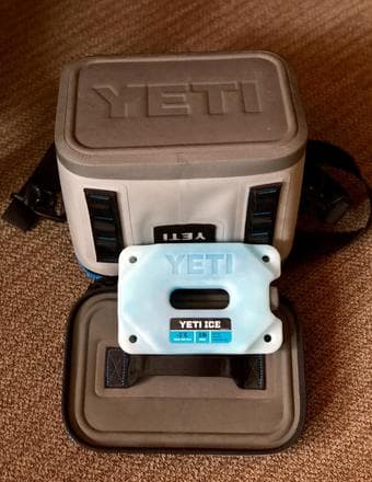 Yeti Hopper Flip 12, Yeti Refreezable Ice, & Yeti Zipper Lubricant 2
