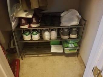Metal Shoe Rack 1