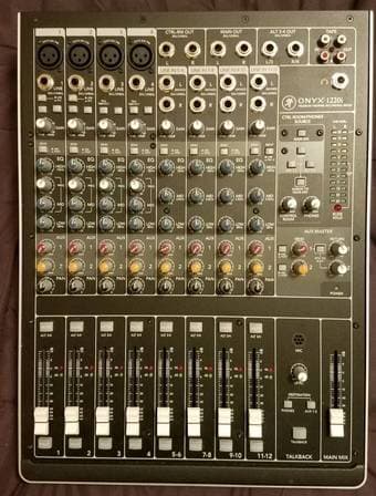 Mackie Onyx 1220i Firewire Mixer in Original Box- Excellent Condition 1